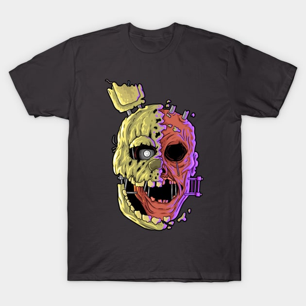 FNAF Springtrap Afton T-Shirt by halegrafx